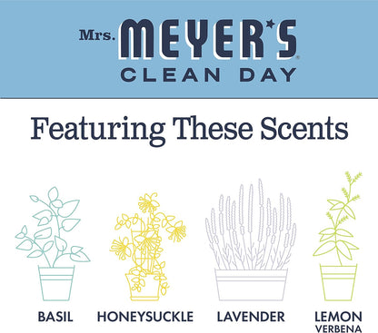 MRS. MEYER'S CLEAN DAY All-Purpose Cleaner Spray, Bluebell, 16 Fl. Oz - Pack of 3