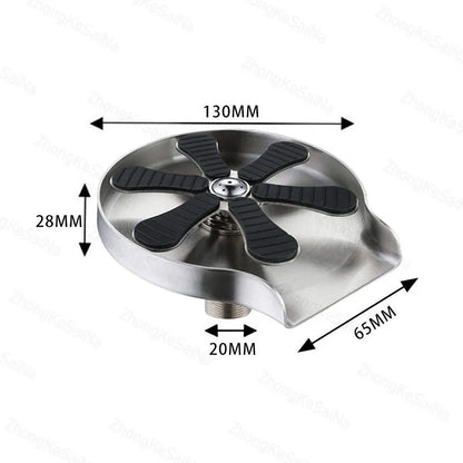 Automatic Glass Cup Washer High Pressure Kitchen Faucet Glass Rinser Stainless Steel Bar Cup Cleaner for Kitchen Sinks Wash Tool