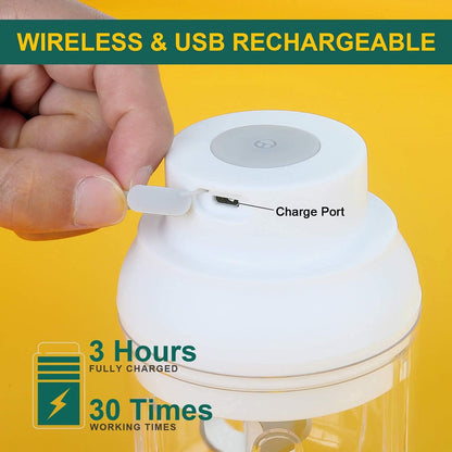 Electric Garlic Chopper, Ripamedar 45W Powerful Motor P